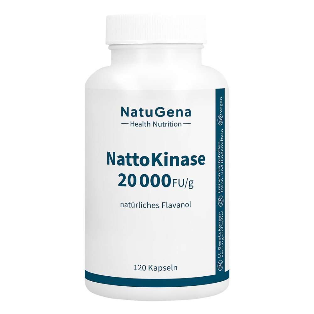 NatuGena GmbH Nattokinase 20.000+vitamin C Vegan Kapseln 19530551