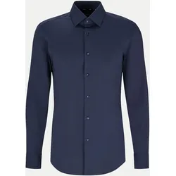 Slim-Fit Hemd Hank Blau 43