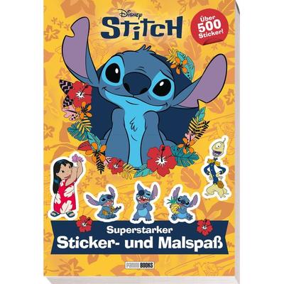 Disney Stitch: Superstarker Sticker- und Malspaß
