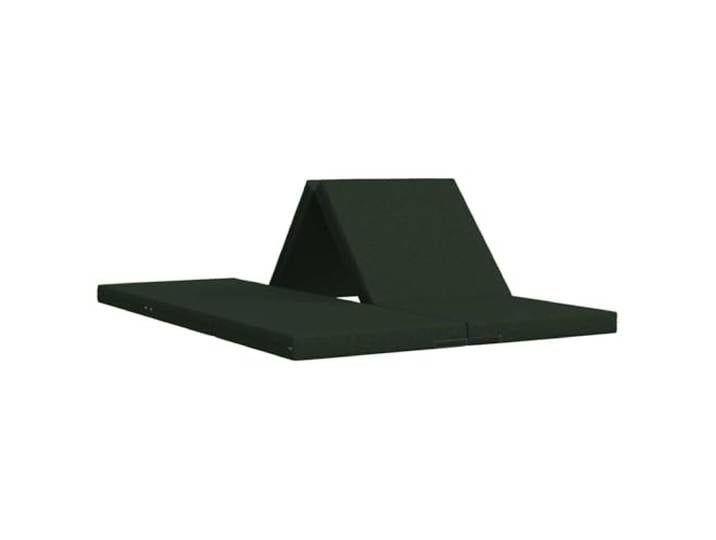 Klappbares Schlafsofa, 140 x 67 x 15 cm, dunkelgrün, Polyestergewebe Leichter Schaumstoff, abnehmbarer Bezug mit Reißverschluss, manuelle Funktion, atmungsaktives Gewebe, kleine Wohnung