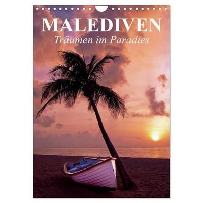 Malediven - Träumen im Paradies (Wandkalender 2027 DIN A4 hoch), CALVENDO Monatskalender
