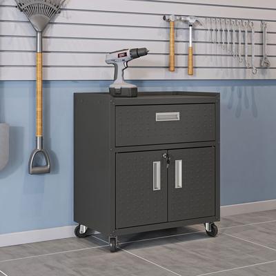 "Manhattan Comfort Fortress 30"" Rolling Garage Cabinet"