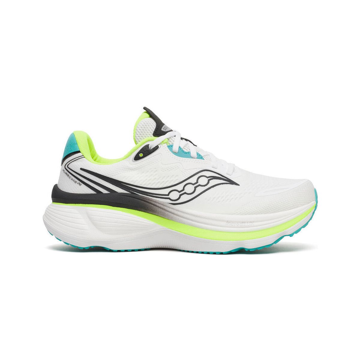 Saucony Hurricane 26 Men's white/citron (1032) 40 S101098-1032-40-MEDIUM