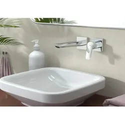 hansgrohe Logis Waschtischarmatur 71256000 Unterputz Armatur, mit Auslauf 205mm, chrom