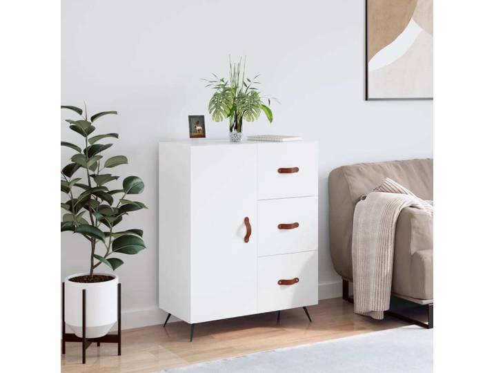 vidaXL Sideboard Blanc 69\,5x34x90 cm Bois composite