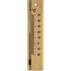 TFA Dostmann Analoges Innenthermometer aus Buche Thermometer Natur 12.1053.05