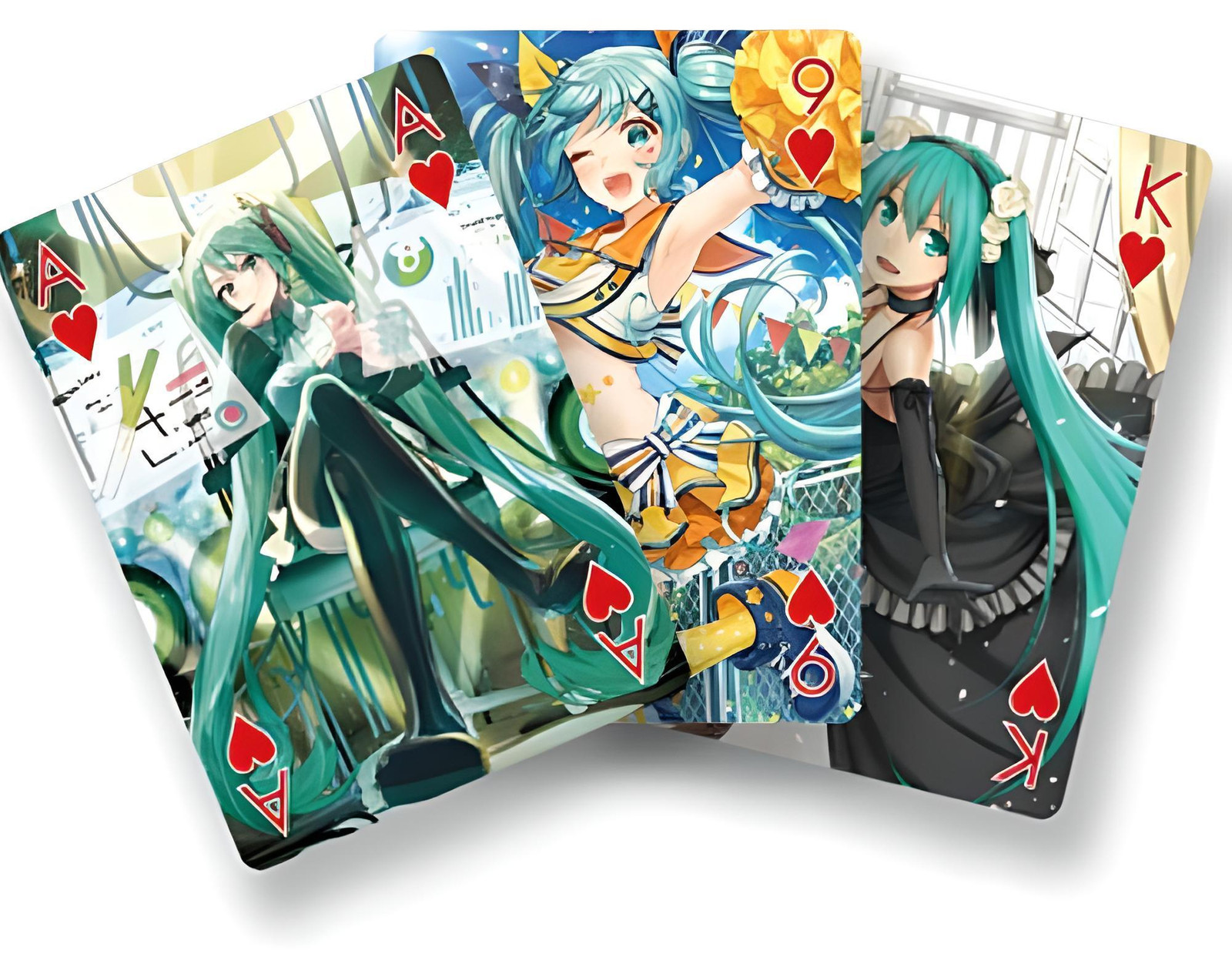 Sakami Hatsune Miku speelkaarten Miku-stijlen