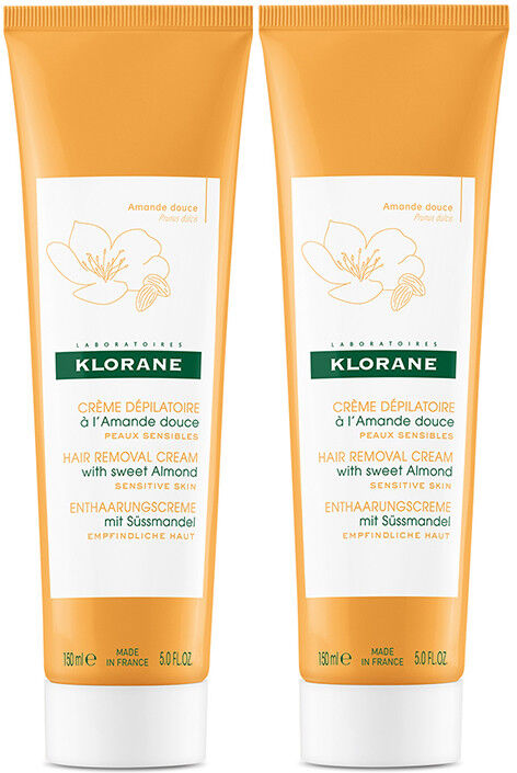 Klorane Crème Dépilatoire Jambes à l'Amande Douce Rasage & Épilation