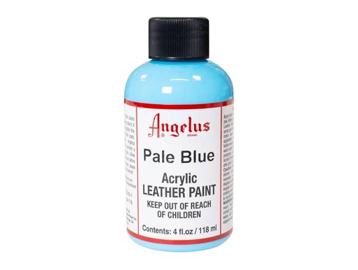 Angelus Leren verf 4 oz Bleke Blauw