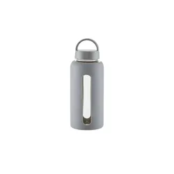 KHG Trinkflasche   , Glas,Silikon,Kunststoff , Maße (cm): H: 23,3  Ø: 8.8