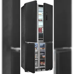 Exquisit Einbau-Multidoor | 466 Liter | No Frost Kühlen/Gefrieren | Schnellgefrieren | Türalarm |  EMD470-170-200E inoxlook-az