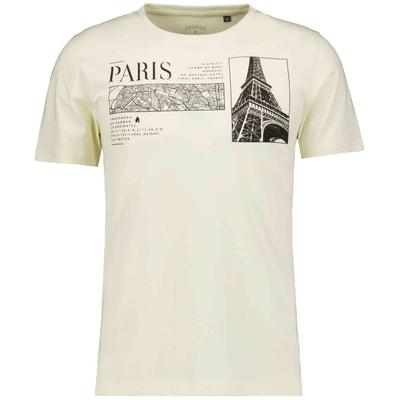 T-Shirt RAGMAN, Herren, Gr. XXL, ecru, 254, Jersey, Baumwolle, regular fit, Rundhals, Shirts T-Shirt