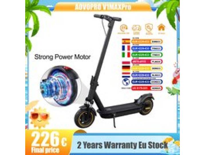 AOVOPRO V1MAX PRO/T1 Elektrische Scooter 45KM/25KM Max Bereik 10/8.5Inch Sterke Motorvermogen 42V14.5AH/36V7.8AH Opvouwbare Elektrische Scooter voor Volwassenen