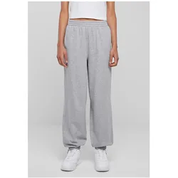 Build Your Brand, Damen, Sporthose, Ladies High Waist Ballon Sweat Pants (S), Grau