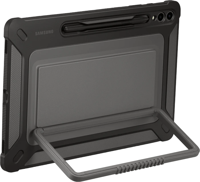 Samsung Galaxy Tab S9+ Durable Back Cover Schwarz