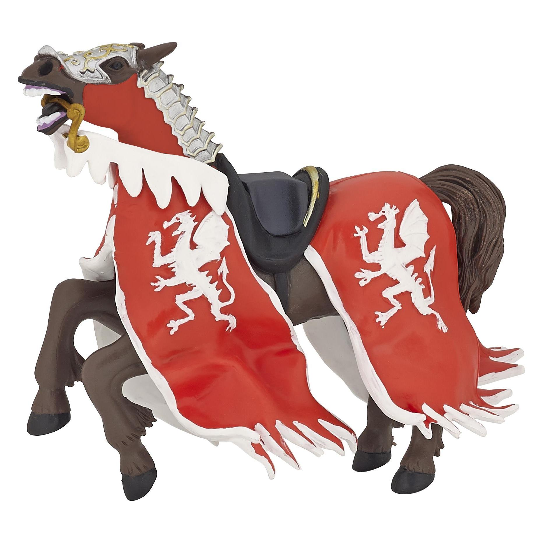 Papo Pferd des Drachenkönigs, rot (39388)