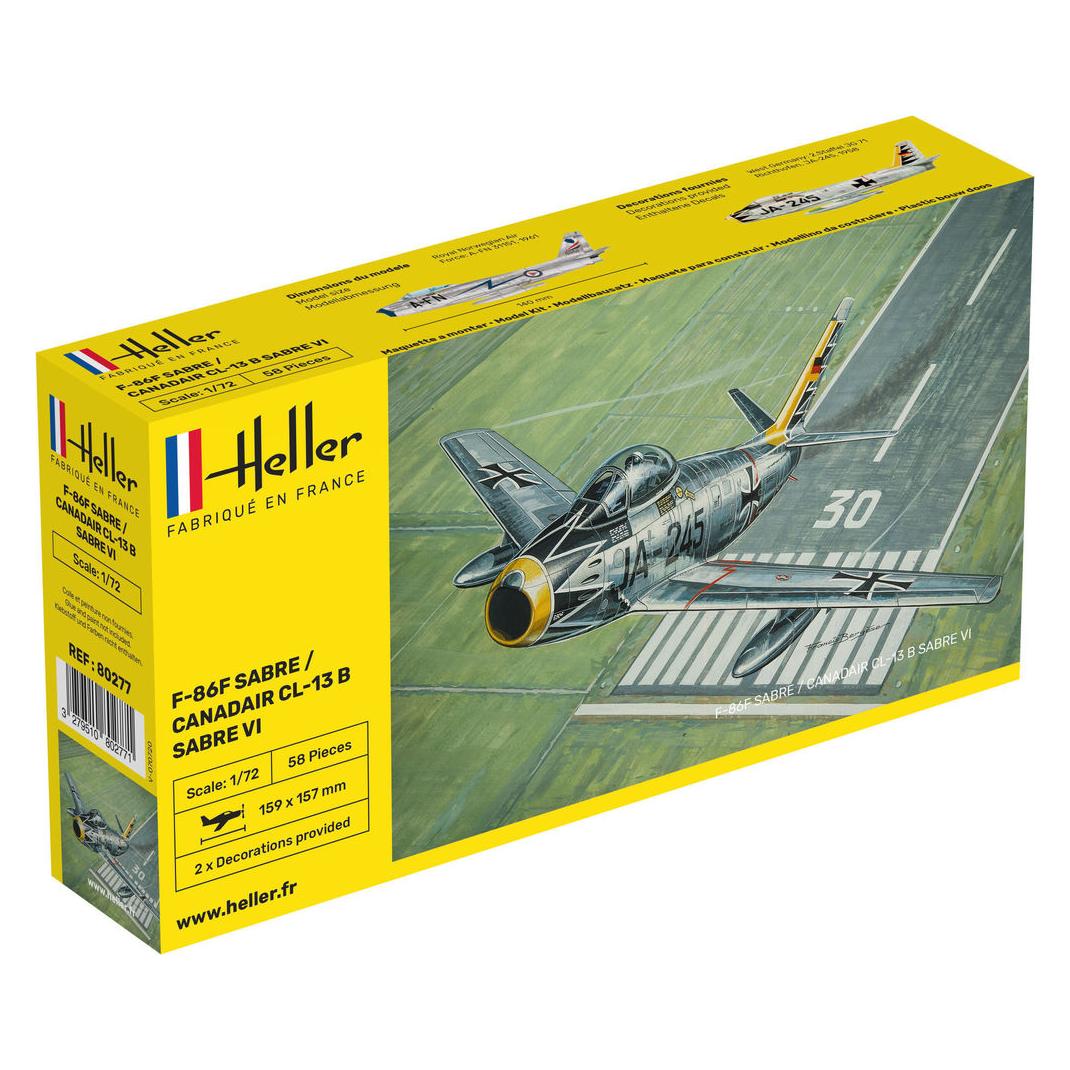Heller F-86F SABRE / CANADAIR CL-13 B Sabre VI (80277)