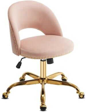 No Velvet Swivel Liftable Office Chair