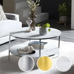 SalesFever »Minel« Couchtisch Marmor-Optik  – erhältlich in 3 Ausführungen