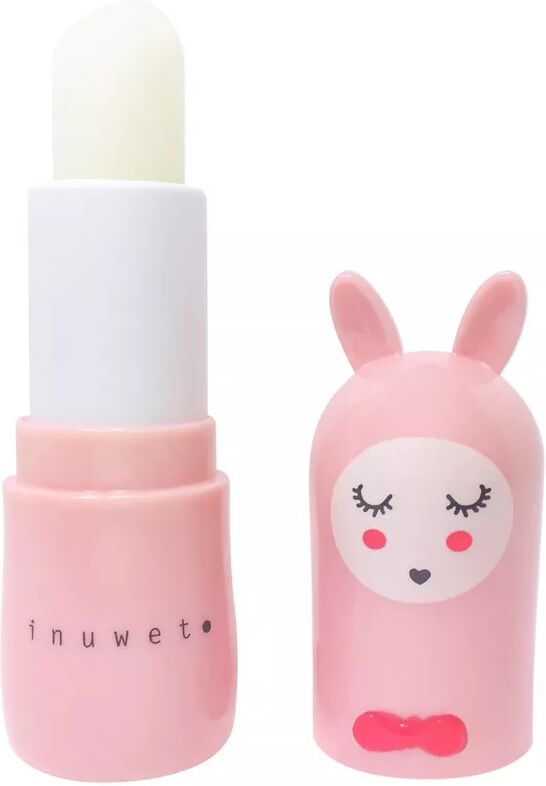 inuwet - Veganer, feuchtigkeitsspendender Lippenbalsam mit Erdbeergeschmack, 3.5  g