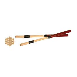 German Rock Scott Rods Modell 5, 19 Stäbe, Holzgriff (Perkussion) (47186468)