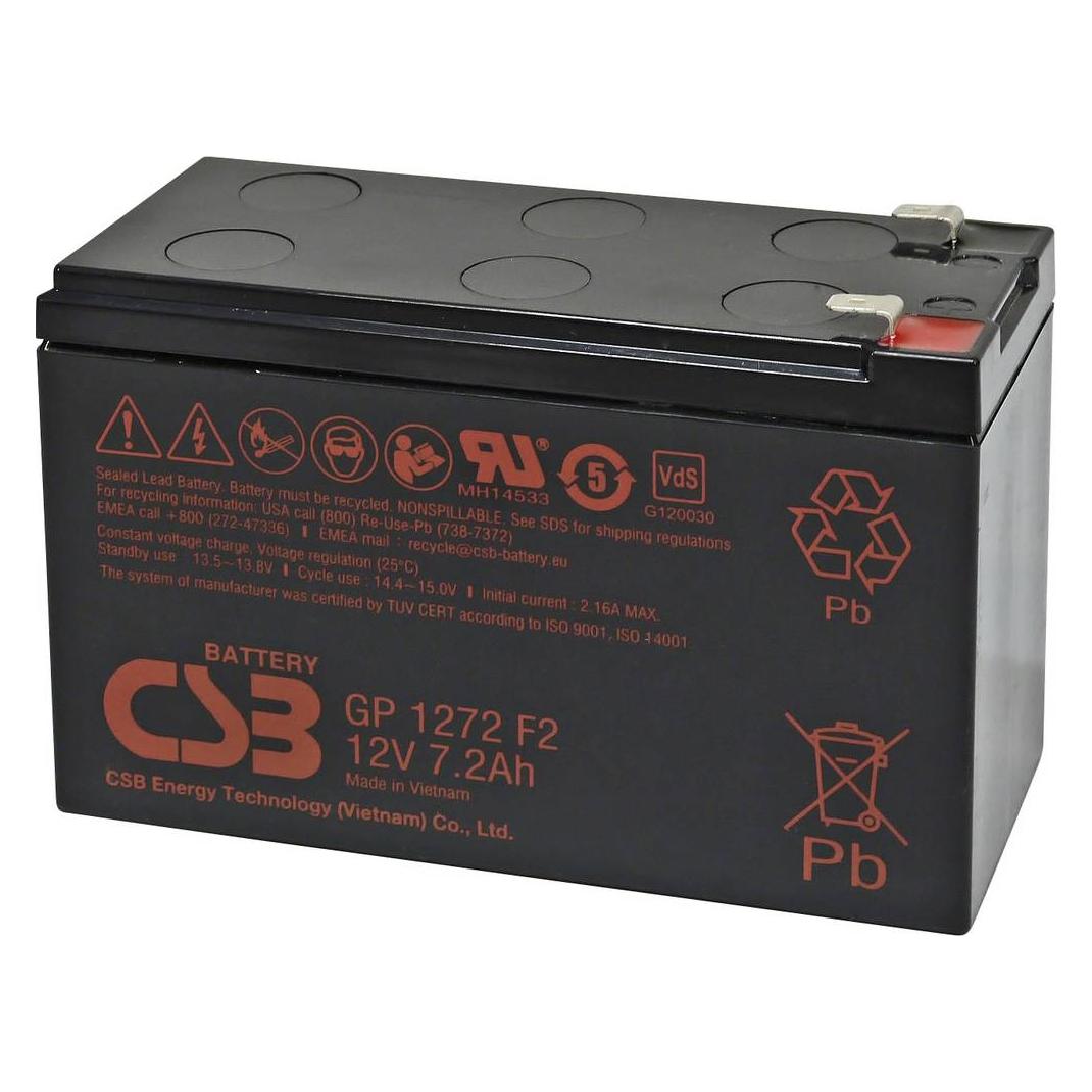 CSB Battery BleiAkku GP 1272 (8000 mAh, 12 V) (GP1272F2)