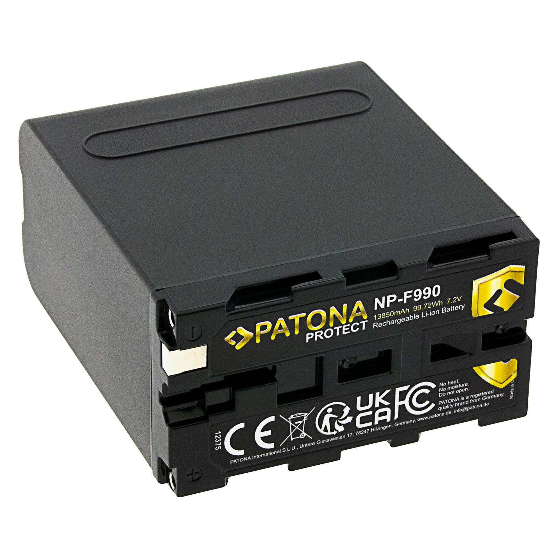 Patona Protect Akku Sony NP-F990 (Kamera Akku) (12375)