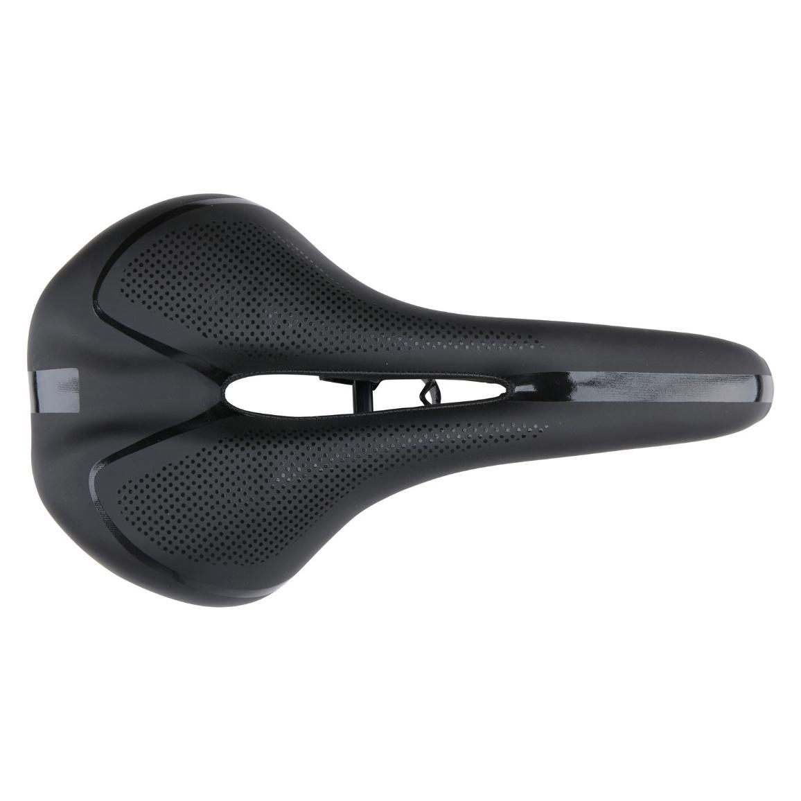 Dunlop Fahrrad-Gel-Sattel 14,5x9x27 cm (67055954)