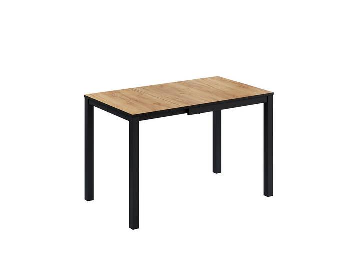 Vicco Esstisch Granny, Eiche/Anthrazit, 80-120 x 70 cm ausziehbar, Eichefarben, Anthrazit, Holzwerkstoff, Rechteckig, 80x76x70 cm, Esszimmer, Esstische
