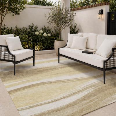 Addison Rugs Machine Washable Indoor/ Outdoor Ombre Volga Chantille Rug