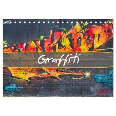 Graffiti (Tischkalender 2027 DIN A5 quer), CALVENDO Monatskalender