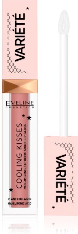 Eveline Cosmetics Variété Cooling Kisses hydrating lip gloss with cooling effect shade 03 Star Glow 6,8 ml