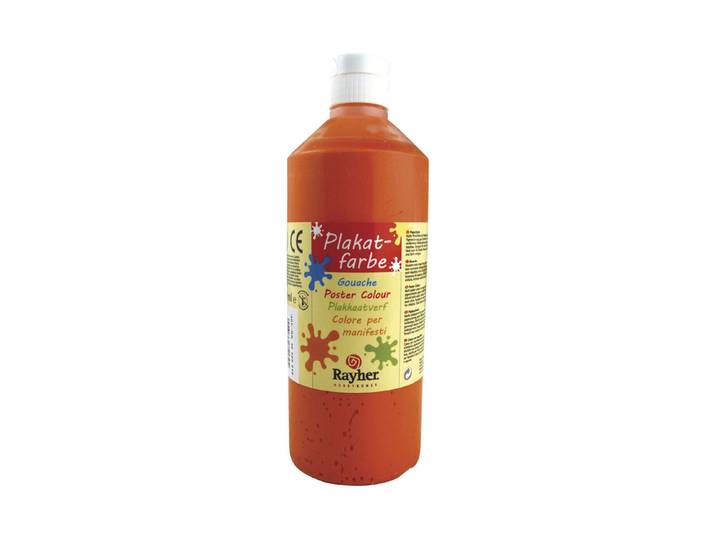Rayher Plakatfarbe Orange 0.5 l