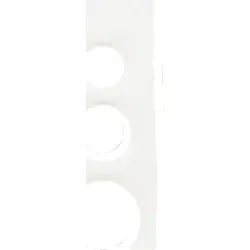 Certina - Silikon Ds Rookie Silicon Band Weiss, Ohne Schnalle C610016250 - weiß