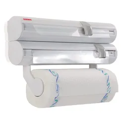 LEIFHEIT Küchenrollenhalter Rolly Mobil ComfortLine 3 Rollen weiß
