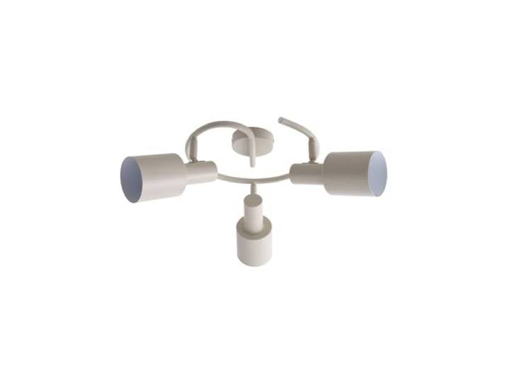 Lindby Spot Ovelia à intensité variable (Moderne) en Beige Métal e. a. pour Salon & Salle manger (à 3 lampes\, E27) Lampe encastrable plafonnier applique