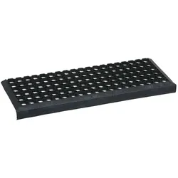 Gummimatte für Treppenstufen , belastend, für extreme Temperaturen, 800 x 260 mm