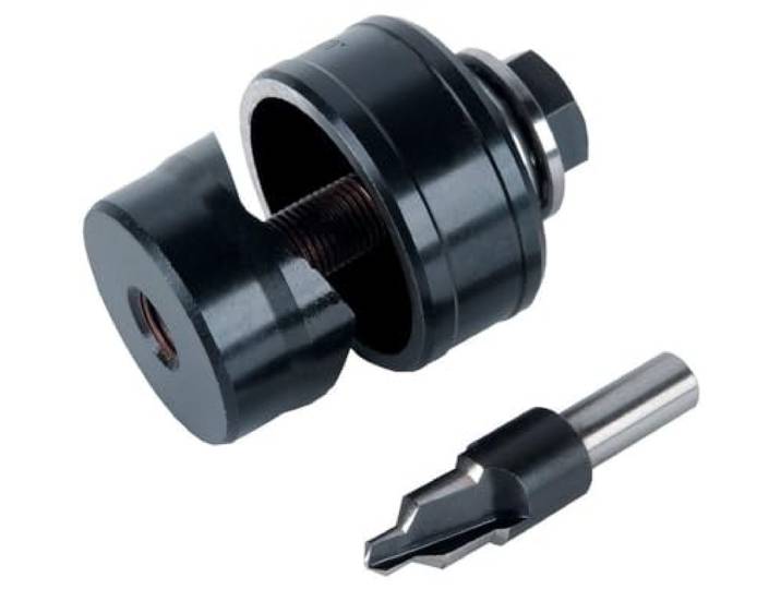 wolfcraft 3761000 - Emporte-pièce à Roulement à Billes - Diamètre 32 mm avec Foret d'Amorçage Diamètre 10\,2 mm