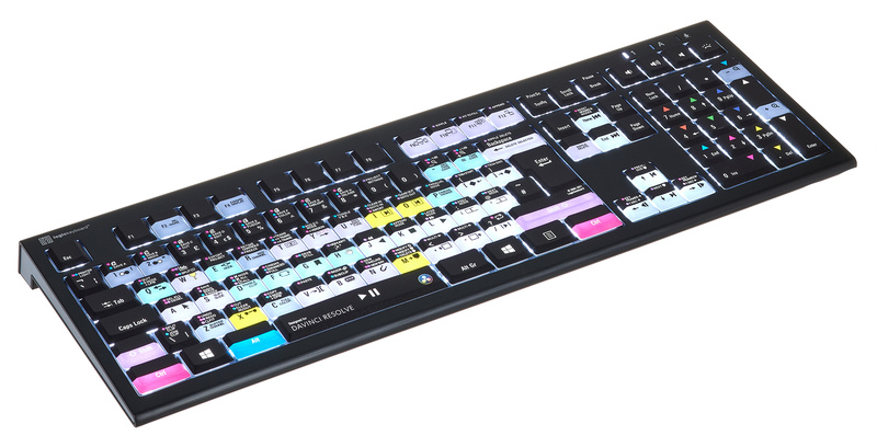 Logickeyboard Astra 2 Davinci Resolve UK PC