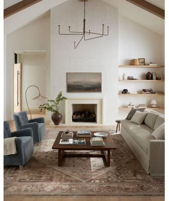 Alexander Home Lynda Persian Medallion Area Rug