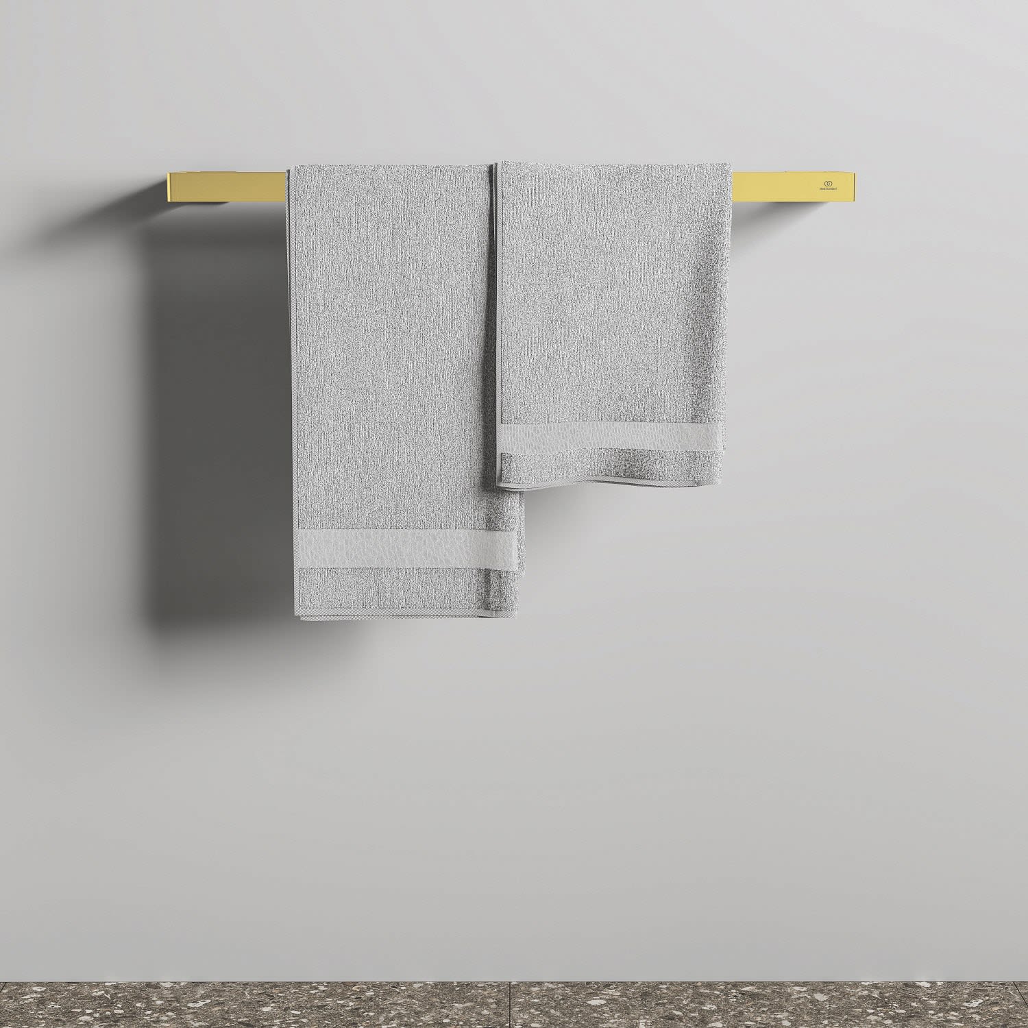 Ideal Standard Cube doppelte Handtuchstange eckig