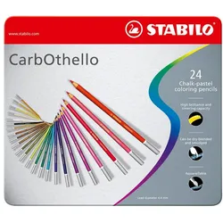 STABILO CarbOthello Kreidestifte farbsortiert