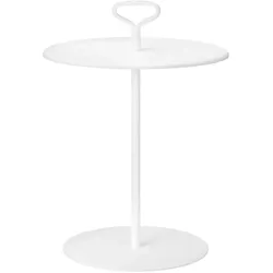 PORTER mobiler Outdoor-Beistelltisch - leichtes Aluminium Weiß