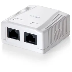 Equip 2-Port Premium Cat.6 Aufputzgehäuse