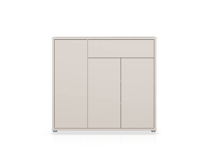 ADIAGO II Schuhschrank II, Material Dekorspanplatte, sand