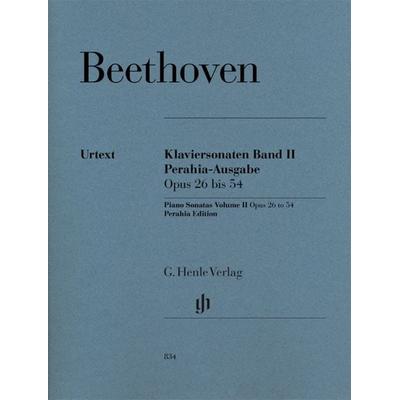 Ludwig van Beethoven - Klaviersonaten, Band II, op. 26–54, Perahia-Ausgabe -