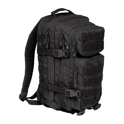 Rucksack BRANDIT "Brandit Herren Medium US Cooper Backpack", Gr. onesize, schwarz, Polyester, Rucksäcke Rucksack