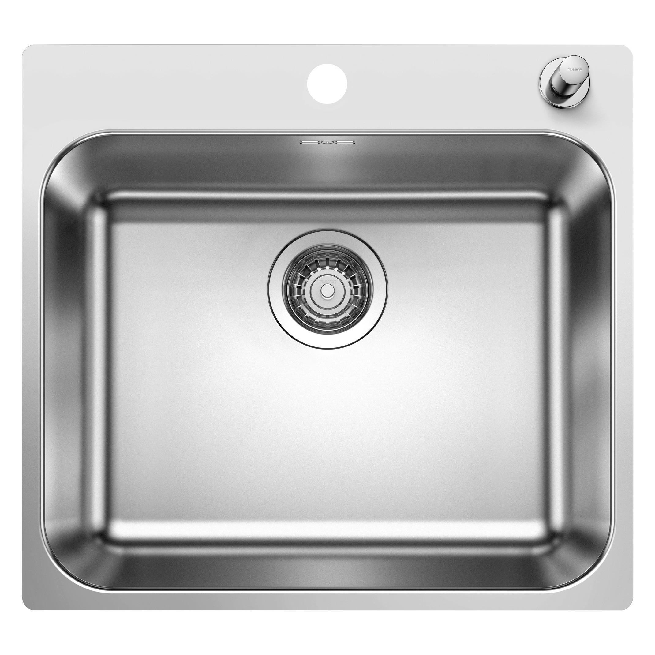 Blanco Supra 500-IF/A R12 (Aufsatzspülbecken, 54 cm, 50 cm) (526355)