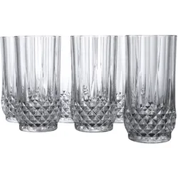 CreaTable Longchamp, Trinkgläser, Transparent