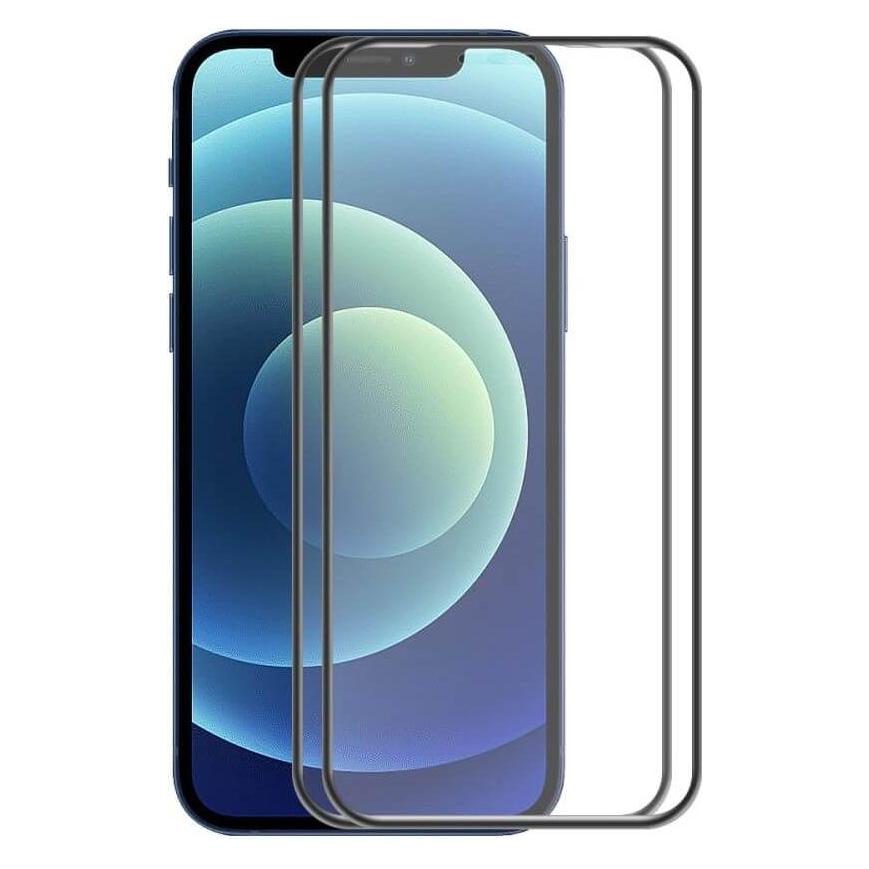 Enkay iPhone 12 / 12 Pro - 2 Stk. Panzerglas Front Schutzfolie (2 Stk., Apple iPhone 12, Apple iPhone 12 Pro) (45938600)